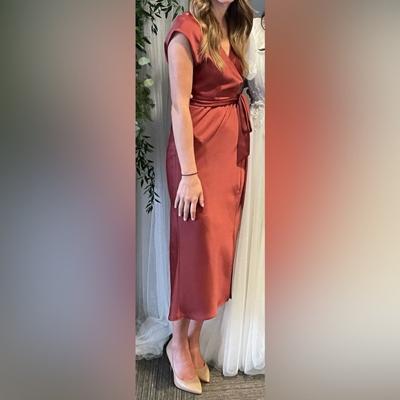 BHLDN dress - size 4 - rust color - Picture 4 of 4